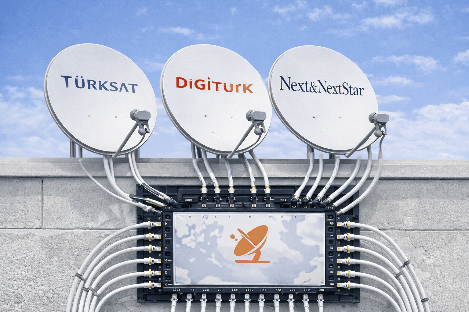 Uydu merkezi sistemi